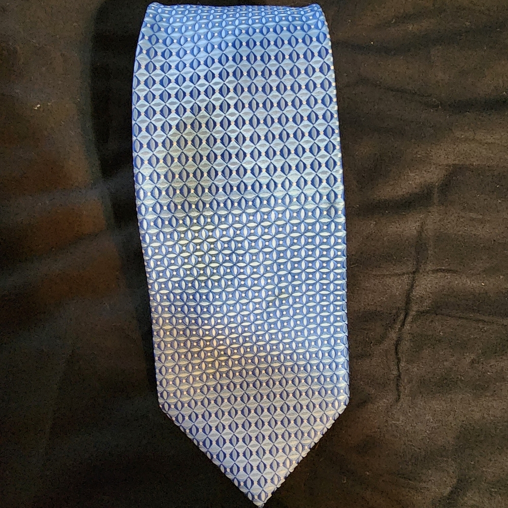 Vintage Roberto Lorenzo Tie, microfiber.  Blue, 60x3.5 inches